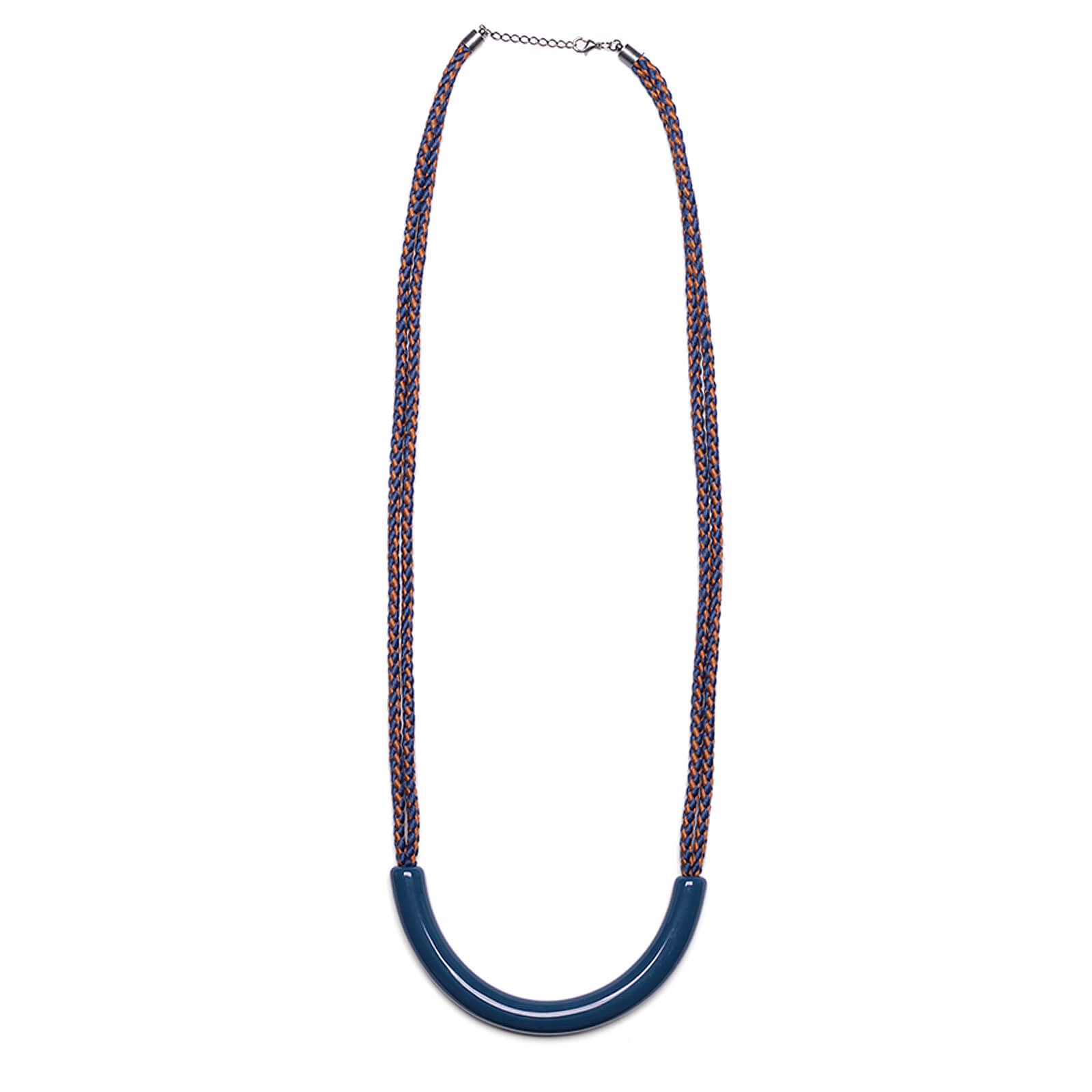 colar corda/resina ci24d i24 azul U