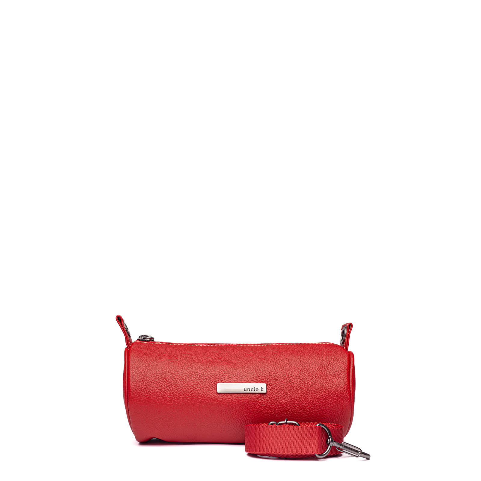 bolsa couro 61291 i25 vermelho U