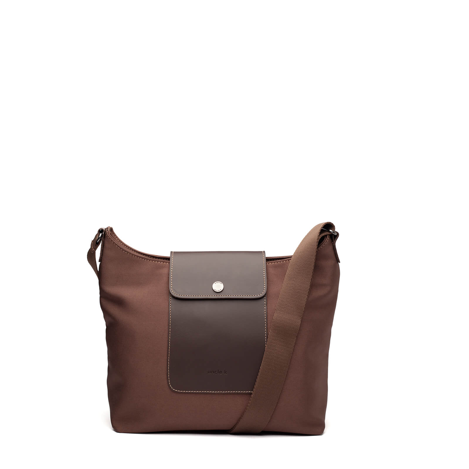 bolsa nylon 61281 i25 marrom U