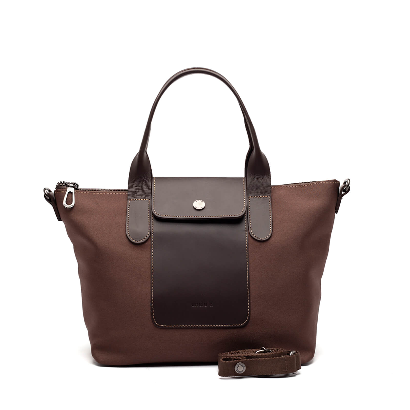bolsa nylon 61283 i25 marrom U