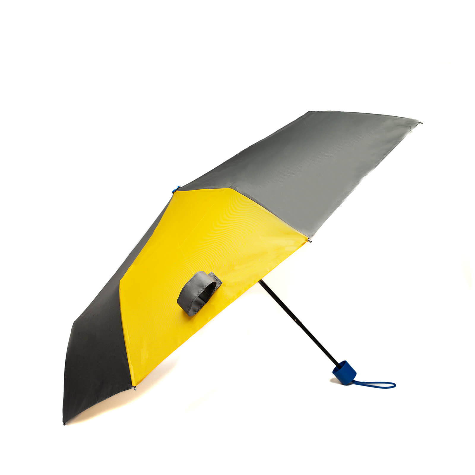 guarda chuva poliester gomos p cinza U