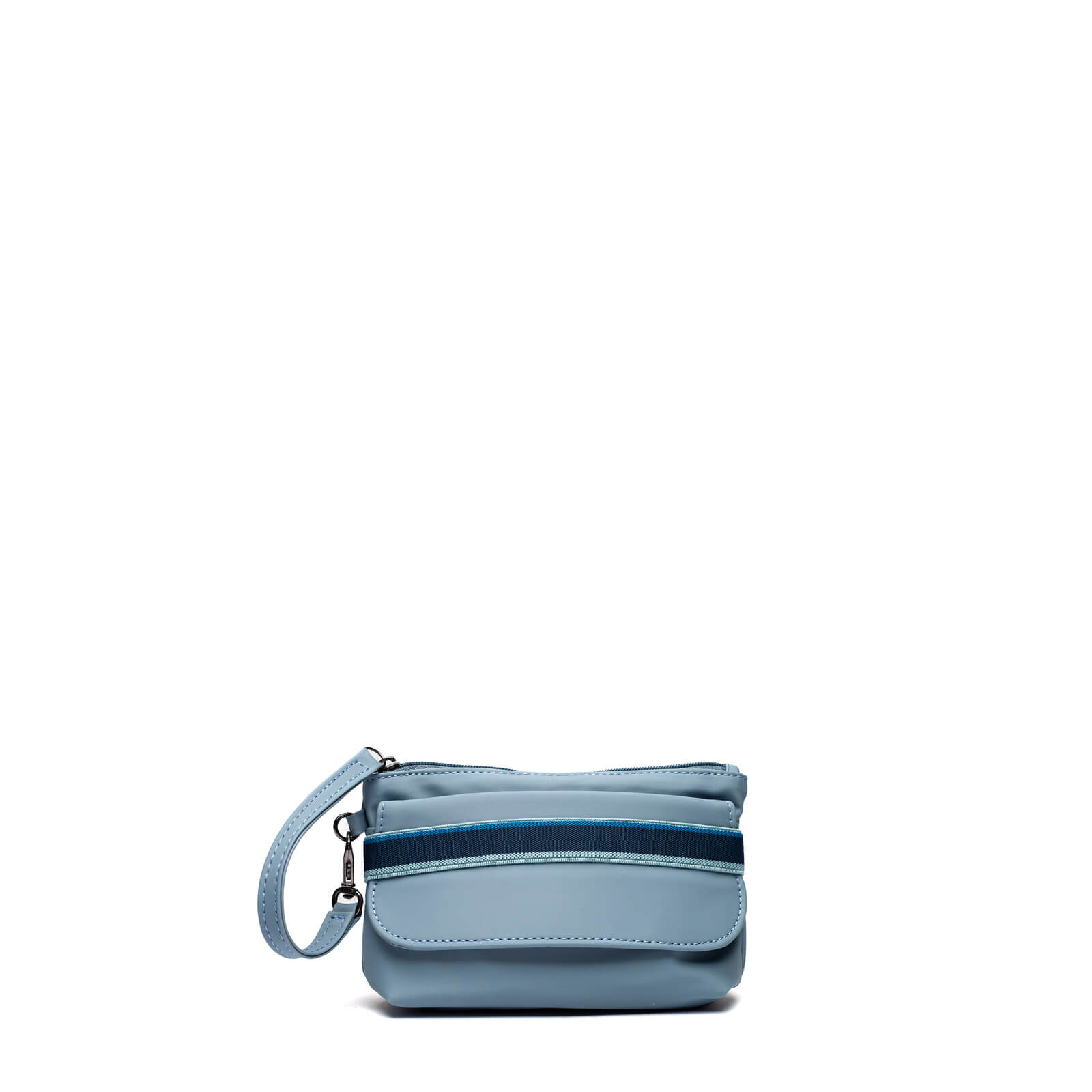 bolsinha de mão nylon satin 70579 i25 azul U