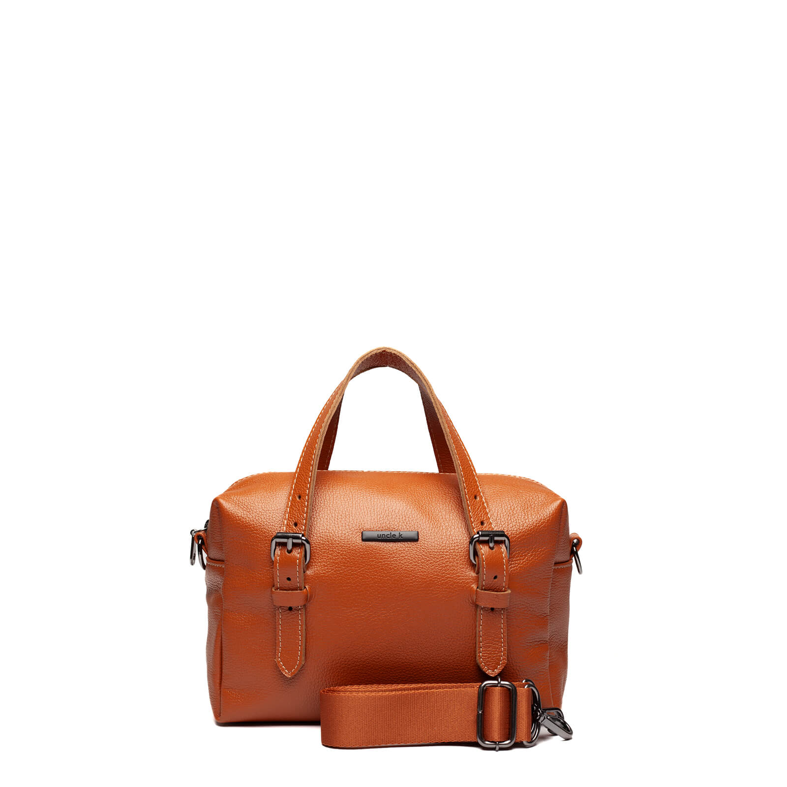 bolsa couro 61296 i25 caramelo U