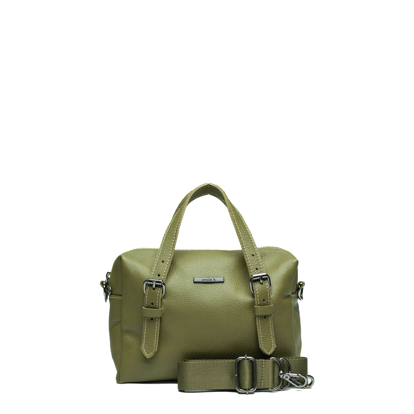 bolsa couro 61296 i25 verde U