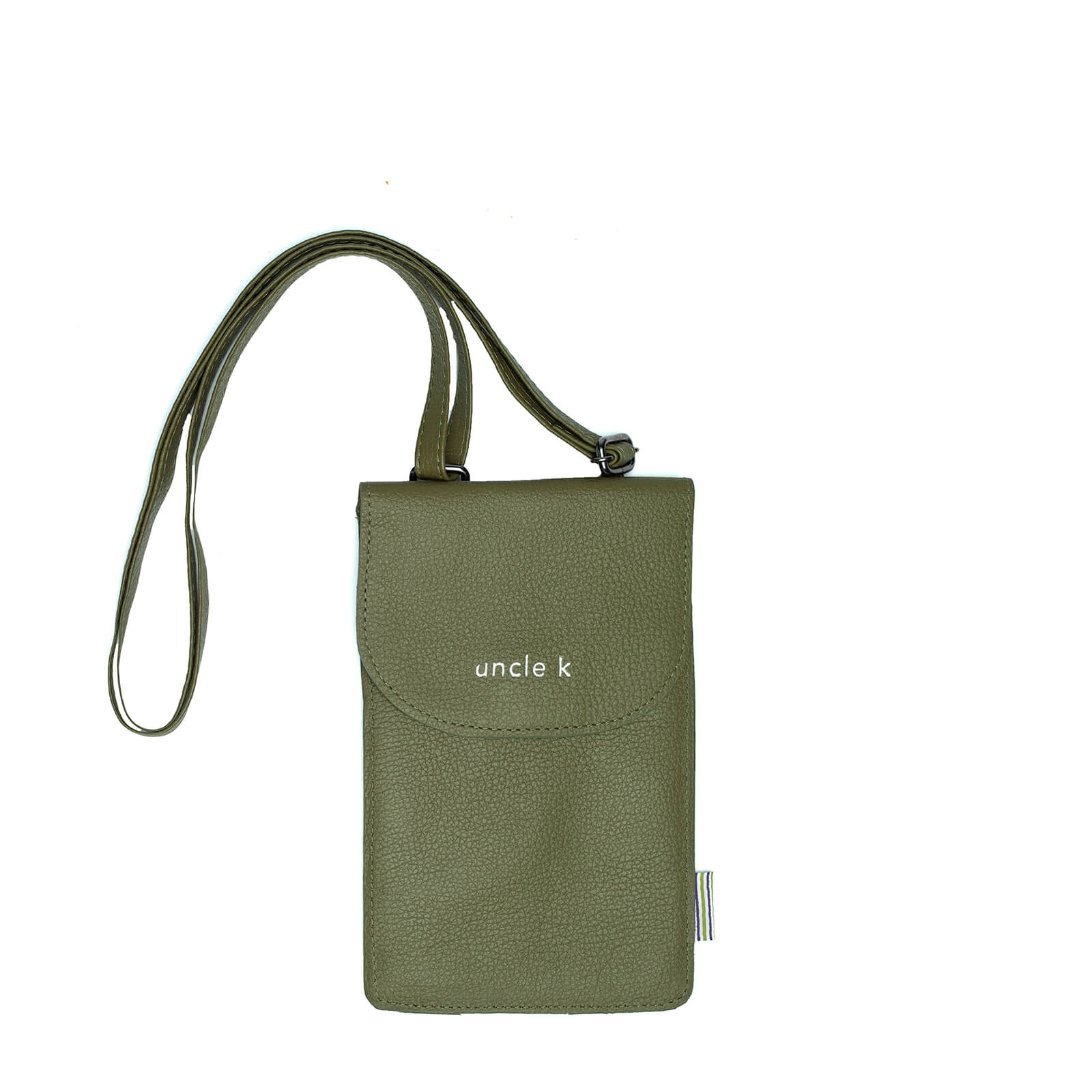 porta celular couro 70366 i25 verde U